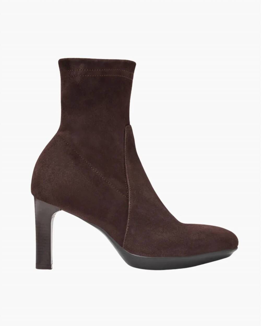 NEW AQUATALIA women's rhumba low ankle boot in espresso suede